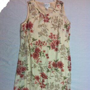 💐💐💐 KARI NEW YORK WOMENS SLEEVELESS DRESS SIZE 16  💐💐💐